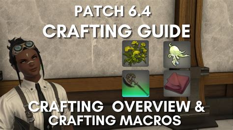 ffxiv crafting macro guide.